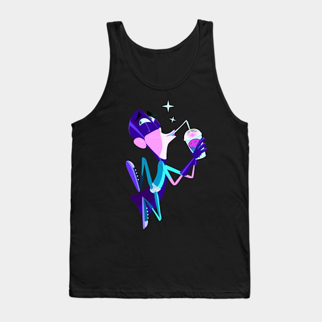 Slurp a Freeze! Tank Top by Digital Artist ME